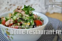 Салат із тунцю консервованого рецепт класичний тунцю