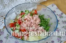 Салат із тунцю консервованого рецепт класичний тунцю