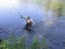 Рибалка на Ангарі рибалка