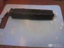 Рецепт Роли з крабовим м’ясом, Зі свіжим огірком і горбушею рецепт