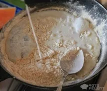Рецепт Картопляна запіканка, з соусом Бешамель запіканка