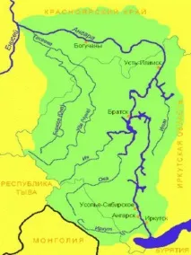 Рибалка на Ангарі рибалка