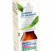 Санорін - краплі в ніс при гаймориті і нежиті, Все про гайморит санорін