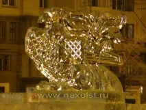 Скульптура ніч, На полотно було