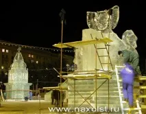 Скульптура ніч, На полотно було