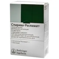 Спирива Респімат - інструкція застосування, опис, наявність, відгуки, аналоги респімат