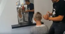 стрижка средна