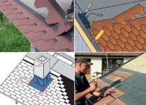 Технологія укладання бітумної черепиці бітумної