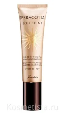 Тональний крем із ефектом засмаги Guerlain Terracotta Joli Teint Beautifying Foundation Sun-Kissed засмаги