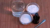 върху ноктите вани