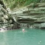 Водоспади Свірської ущелини у Лазаревському водоспади