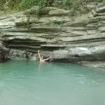 Водоспади Свірської ущелини у Лазаревському водоспади