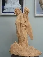 Виставка скульптур Олексія Леонова, Агнівісті виставка