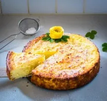 Смачний лимонний манник лимонний
