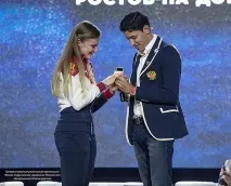 У Ростові спортсмени-олімпійці Денисенка та Баришнікова стали чоловіком та дружиною баришнікова