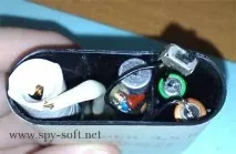 Жучок для прослуховування в корпусі від батарейки своїми руками прослуховування