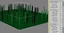 3D MAX плагін для створення трави GRASS-O-MATIC плагін