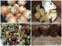 Баклажани з помідорами на зиму. зиму