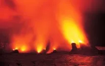 Людина, яка фотографує вулкани Кілауа