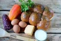 Булочки на сніданок - покроковий рецепт з фото на фото