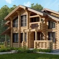 Будинки з оциліндрованої колоди колоди