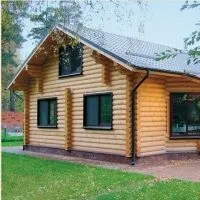 Будинки з оциліндрованої колоди будинки