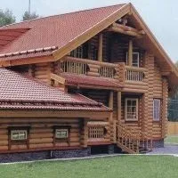 Будинки з оциліндрованої колоди колоди