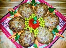 Домашні котлети з фаршу та гречаної крупи фаршу