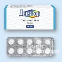 Дибікор – інструкція, відгуки, застосування, аналоги інструкція