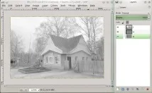 GIMP надаємо об’єм та глибину зображенню, Електричний блогнот електричний