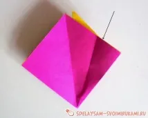 Гвоздика з кольорового паперу, Майстер-клас своїми руками кольорового