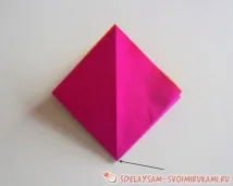Гвоздика з кольорового паперу, Майстер-клас своїми руками гвоздика