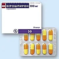 Інструкція із застосування препарату «Верошпірон» боку