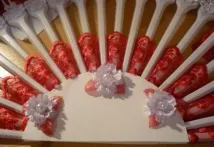 Інтер’єрне віяло з пластикових виделок, Домашній hand-made віяло