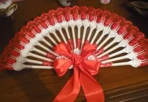 Інтер’єрне віяло з пластикових виделок, Домашній hand-made інтер