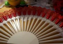 Інтер’єрне віяло з пластикових виделок, Домашній hand-made пластикових