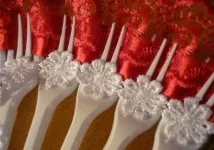 Інтер’єрне віяло з пластикових виделок, Домашній hand-made пластикових
