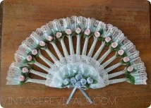 Інтер’єрне віяло з пластикових виделок, Домашній hand-made пластикових