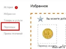 Інструкція з переказу Яндекс грошей яндекс