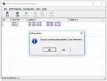 Як настроїти перетворювач NPort у режимі віртуального COM-порту (Real COM Mode) віртуального