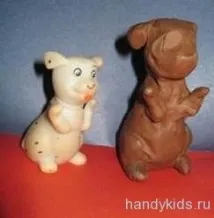 Як ліпити іграшки зпластиліну з натури зпластиліну