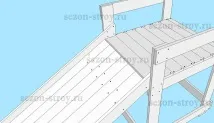 Як зробити дитячу гірку своїми руками, зимовий варіант, Сезон-буд зробити