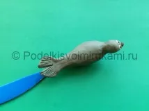 Як зліпити тюленя із пластиліну тюленя