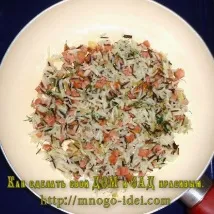 Курячі «тарілочки» з рисом та шинкою курячі