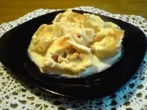 Лумаконі зфаршем, кабачками та помідорами – рецепт з фото на зфаршем