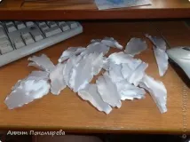 залепени боядисани земя