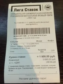 Податок з виграшу у букмекерській конторі податку