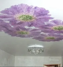 Натяжні стелі з фотодруком дозволяє