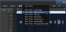Огляд Flex Time та Flex Pitch, Logic Pro X pitch