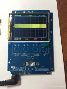 Огляд кишенькового осцилографа DSO150 - R0WBH кишенькового